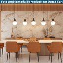 Ver imagem 7 de Kit 4 Cadeiras com Braços Marrakesh Fratini Estofado Matelassê (pu) Preto Base Aço Carbono Preto
