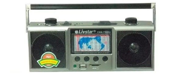 Rádio Fm/Am/Sw1-9/USB/Sd Livstar Cnn-752U 11 Bandas - 2