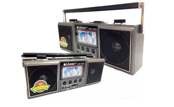 Rádio Fm/Am/Sw1-9/USB/Sd Livstar Cnn-752U 11 Bandas - 4