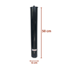 Porta Copo Descartável Café 50 Ml Dispenser Esmaltado Preto - 2