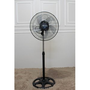 Ventilador de Pedestal 40 Cm Gira 360 Graus Prado Hélice com 5 Pás