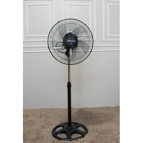 Ventilador de Pedestal 40 Cm Gira 360 Graus Prado Hélice com 5 Pás