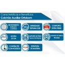 Ver imagem 3 de Cama Box Solteiro Conjugado Ortobom Black c/ Auxiliar + Armário Multiuso Margarida Branco