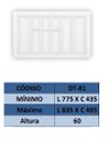 Ver imagem 2 de Organizador de Gavetas e Talher Cinza até 83,5x49,5cm Og-81