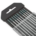Ver imagem 1 de Eletrodo Tungstênio Composto Turquesa E3cg - 2.4mmx150mm (3x3/32) 10 Unidades