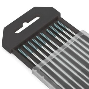 Eletrodo Tungstênio Composto Turquesa E3cg - 2.4mmx150mm (3x3/32) 10 Unidades
