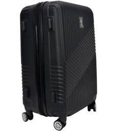 Kit Conjunto Mala Bordo e Média 7003 Santino Viagem Expansor 360 Tsa - Preto - 4