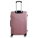 Ver imagem 3 de Kit Conjunto Mala Bordo e Média 7003 Santino Viagem Expansor 360 Tsa - Rosa