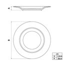 Ver imagem 7 de Aparelho de Jantar 30 Peças Tramontina Abstratta Porcelana Serviço 6 Pessoas