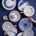 Ver imagem 4 de Aparelho de Jantar 30 Peças Tramontina Abstratta Porcelana Serviço 6 Pessoas