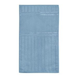 Kit 3 Peças Toalha Lavabo Aveludada Teka Tam 30x50cm - Azul Claro