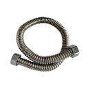 Ver imagem 1 de Rabicho Engate Mangueira Flexível Trançado Aço Inox 60cm Fria