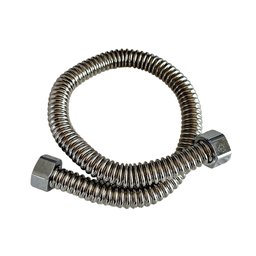 Rabicho Engate Mangueira Flexível Trançado Aço Inox 60cm Fria - 1