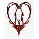 Ver imagem 1 de Coração Ela+ela Minha Vida:rosa