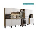Ver imagem 3 de Armário de Cozinha Compacta Arizona Linea Carraro Carvalho com Branco