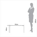Ver imagem 4 de Mesa Centro Orgânica 92cm Sala de Estar Dalla Costa 100% Mdf Cor:freijó