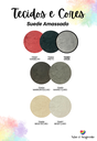 Ver imagem 3 de Cabeceira Estofada Queen Orgânica Não É Segredo Suede Amassado Cinza 160x120