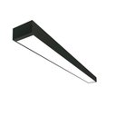 Ver imagem 1 de Luminária Sobrepor Preta Impacto para 2x T8 120cm Tbs02-Pto