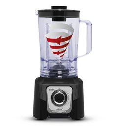 Liquidificador Arno Power Max 1200w Limpa Fácil Preto Ln78 - 127v - 4