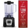 Liquidificador Arno Power Max 1200w Limpa Fácil Preto Ln78 - 127v - 2