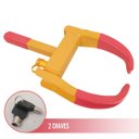 Ver imagem 3 de Trava de Pneu Universal Kit 2 Uni Bloqueador de Roda Carro Moto Antifurto Roubo Seguranca Reboque Au