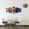 Quadro Decorativo Sala Quarto 130x60 Leão Juda Col LEAOCOL-1 - 5