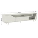 Ver imagem 4 de Rack com Painel para TV até 85 Polegadas com LED 220CMX205,4cm Cooper
