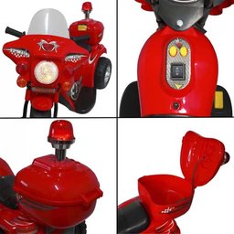 Mini Moto Elétrica Infantil Importway Bw002-v Vermelho - 5