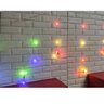 Pisca Pisca Natal Cascata 3 Metros Led Natalino Controle 8 Modos Fio de Fada Iluminaçao 10 Arvores D - 15
