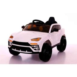 Mini Carro Elétrico Crossover Bateria Recarregável 12v com Controle Remoto Branco Importway Bw029br - 1