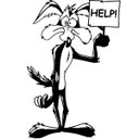 Ver imagem 2 de Adesivo de Parede Coyote - Preto