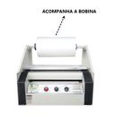 Ver imagem 2 de Plastificadora P280 Com Suporte Bobina Brilho Bopp 24cm 220V MR Maquinas