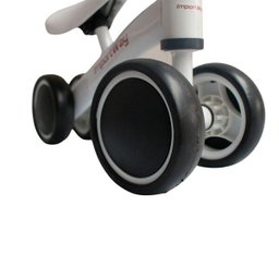 Mini Triciclo Velotrol Infaltil 4 Rodas Branco Balance Importway Bw107br - 4