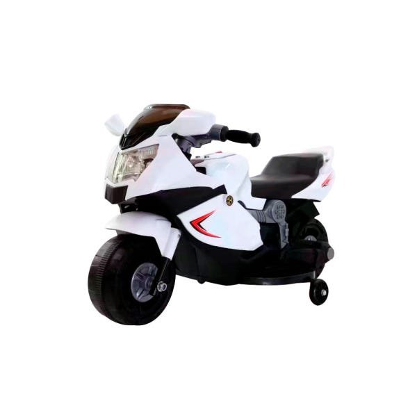 Mini Moto Elétrica Infantil Speed Bateria Recarregável 6v Branco Importway Bw044br - 1
