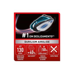 Ferro a Vapor Arno Ultraglis Plus Base Durilium Airglide Fmy - 5