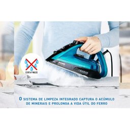 Ferro a Vapor Arno Ultraglis Plus Base Durilium Airglide Fmy - 8