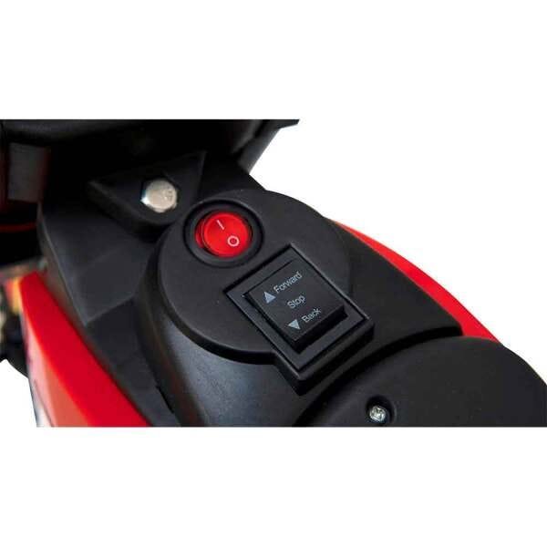Mini Moto Off Road Elétrica Infantil Bateria Recarregável 6v Vermelho Importway Bw083vm - 4