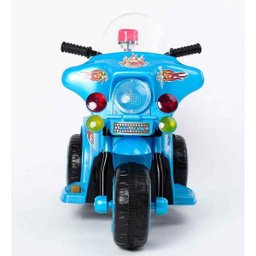 Mini Moto Infantil Elétrica Bateria Bivolt de 6v Gtr Azul Importway Bw006az - 2