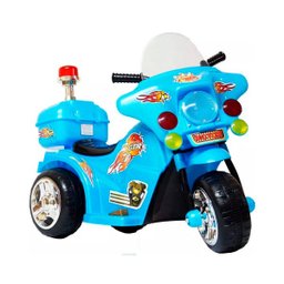 Mini Moto Infantil Elétrica Bateria Bivolt de 6v Gtr Azul Importway Bw006az - 1