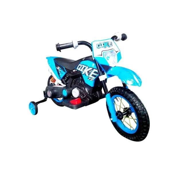 Mini Moto Off Road Elétrica Infantil Bateria Recarregável 6v Azul Importway Bw083az - 1