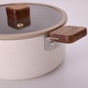 Ver imagem 4 de Caçarola 20cm/2,6l - Alumínio Forjado com Revestimento Cerâmico Bien Neoflam Bege