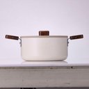 Ver imagem 6 de Caçarola 20cm/2,6l - Alumínio Forjado com Revestimento Cerâmico Bien Neoflam Bege