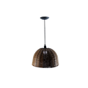 Ver imagem 3 de Kit Utron 6 Lustres Luminária Pendente Junco Taça 35cm Kit Composto por 6 Pendentes Junco Modelo Taç