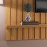 Painel Ripado para Quarto Sala Tv 70 Pol 200cm Conect B01 Cinamomo - Lyam Decor - 3