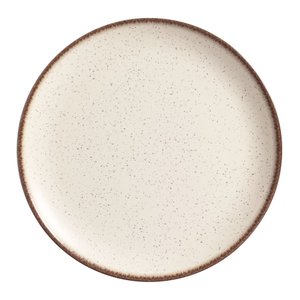 Conjunto com 6 Pratos Raso Coup Vanilla Ø29cm Alleanza Cerâmica