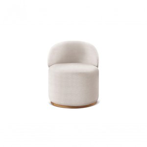 Poltrona Moderna Brenda Boucle Nude 400