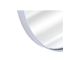 Ver imagem 3 de Espelho Oval com Moldura em Metal 80 x 50 cm