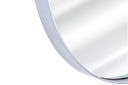Ver imagem 3 de Espelho Oval com Moldura em Metal 80 x 50 cm