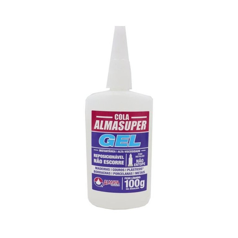 Cola Instantânea Alma Super Gel 100G