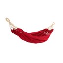 Ver imagem 1 de Rede De Descanso Infantil/Pet 1,50m Algodão Vermelha